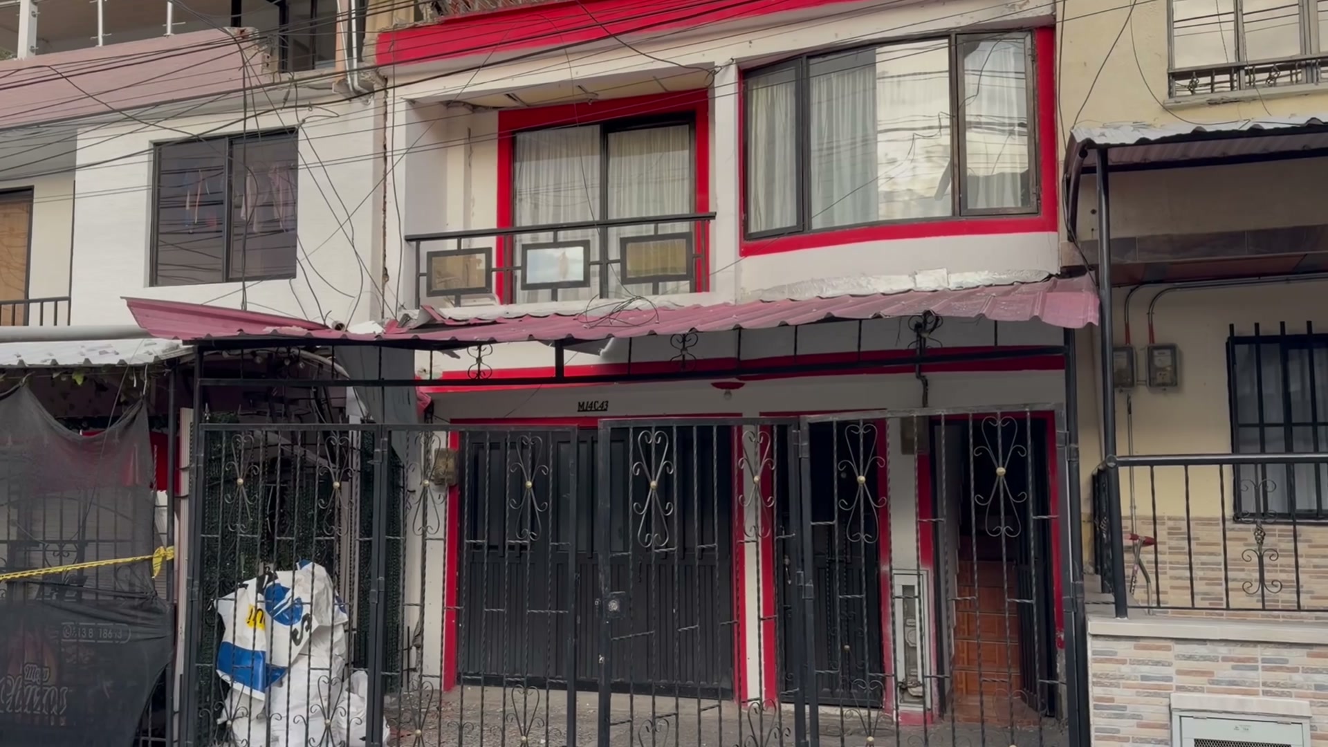 Edwin and Valentina's family home in Pereira